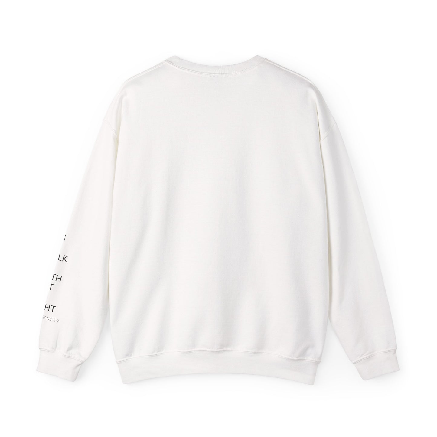 Faith Over Fear Crewneck Sweatshirt — Inspirational Christian Pullover