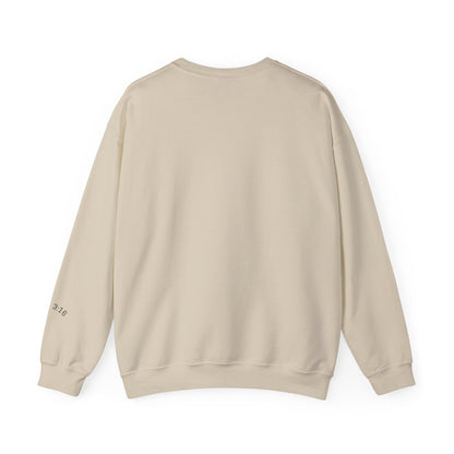 Covered by Grace Crewneck Sweatshirt — Inspirational Christian Pullover