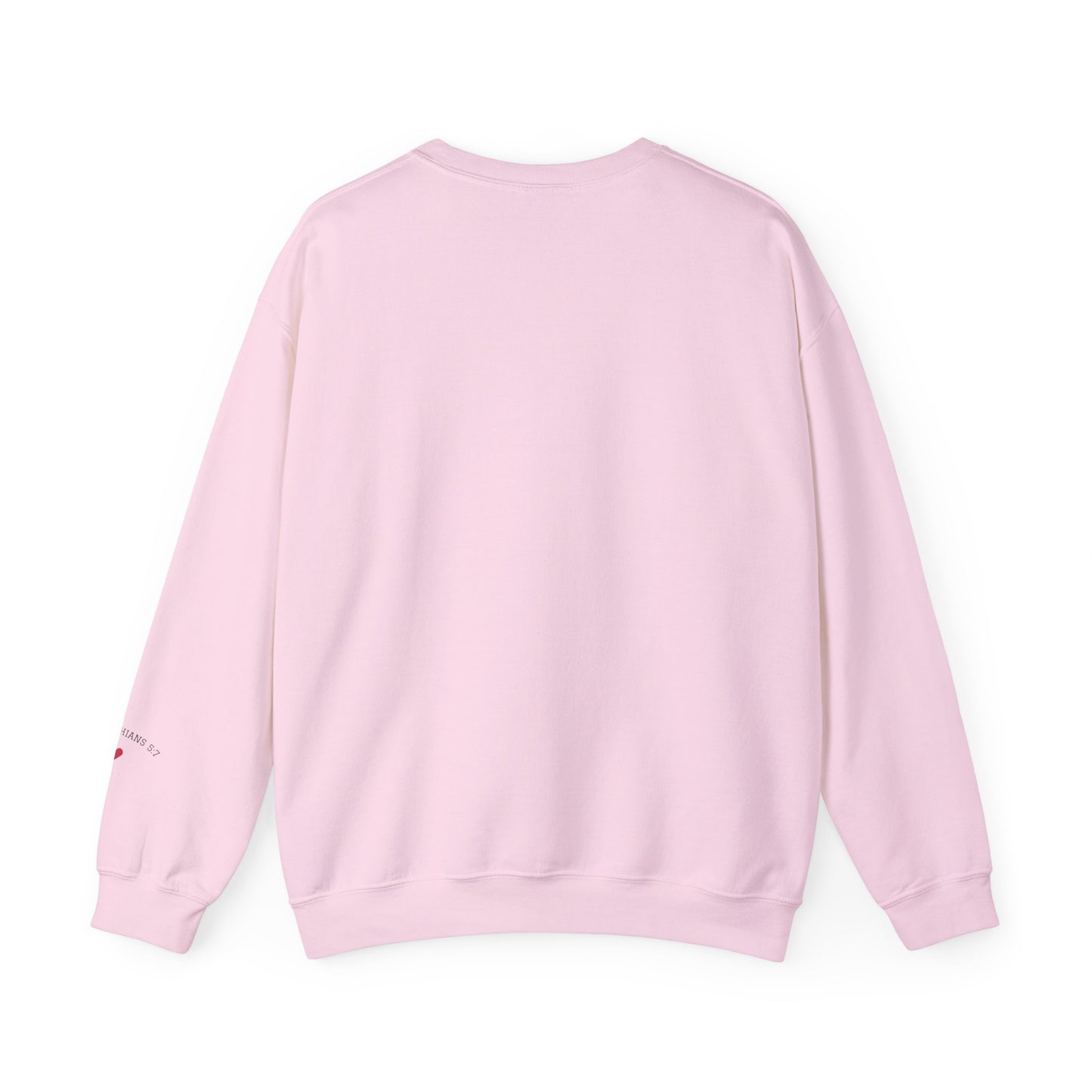 Walk by Faith Crewneck Sweatshirt — Inspirational Christian Pullover
