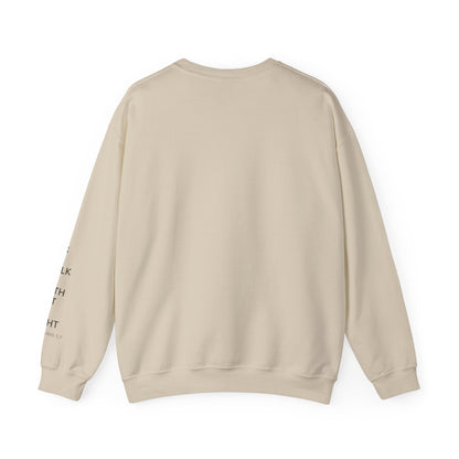 Faith Over Fear Crewneck Sweatshirt — Inspirational Christian Pullover