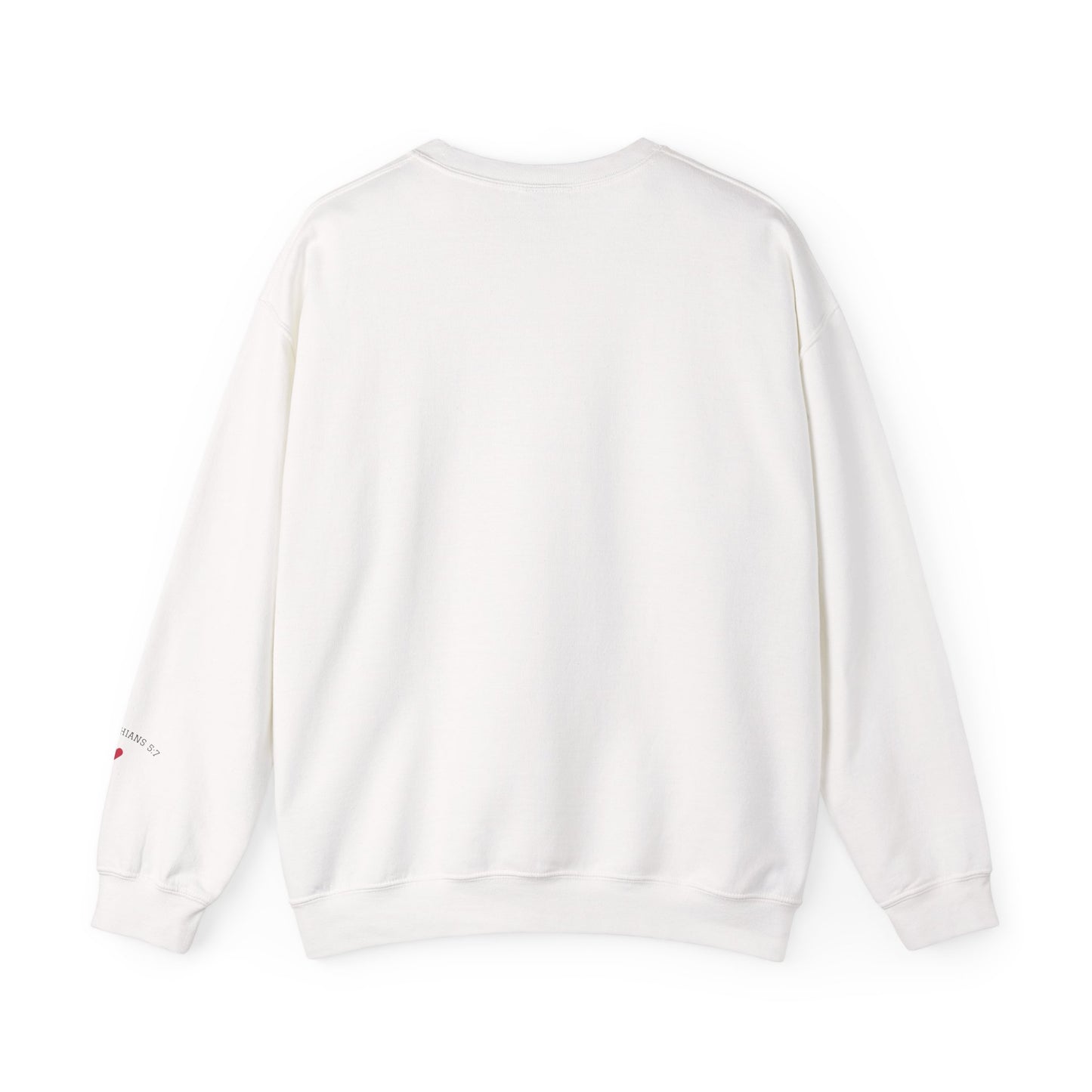 Walk by Faith Crewneck Sweatshirt — Inspirational Christian Pullover