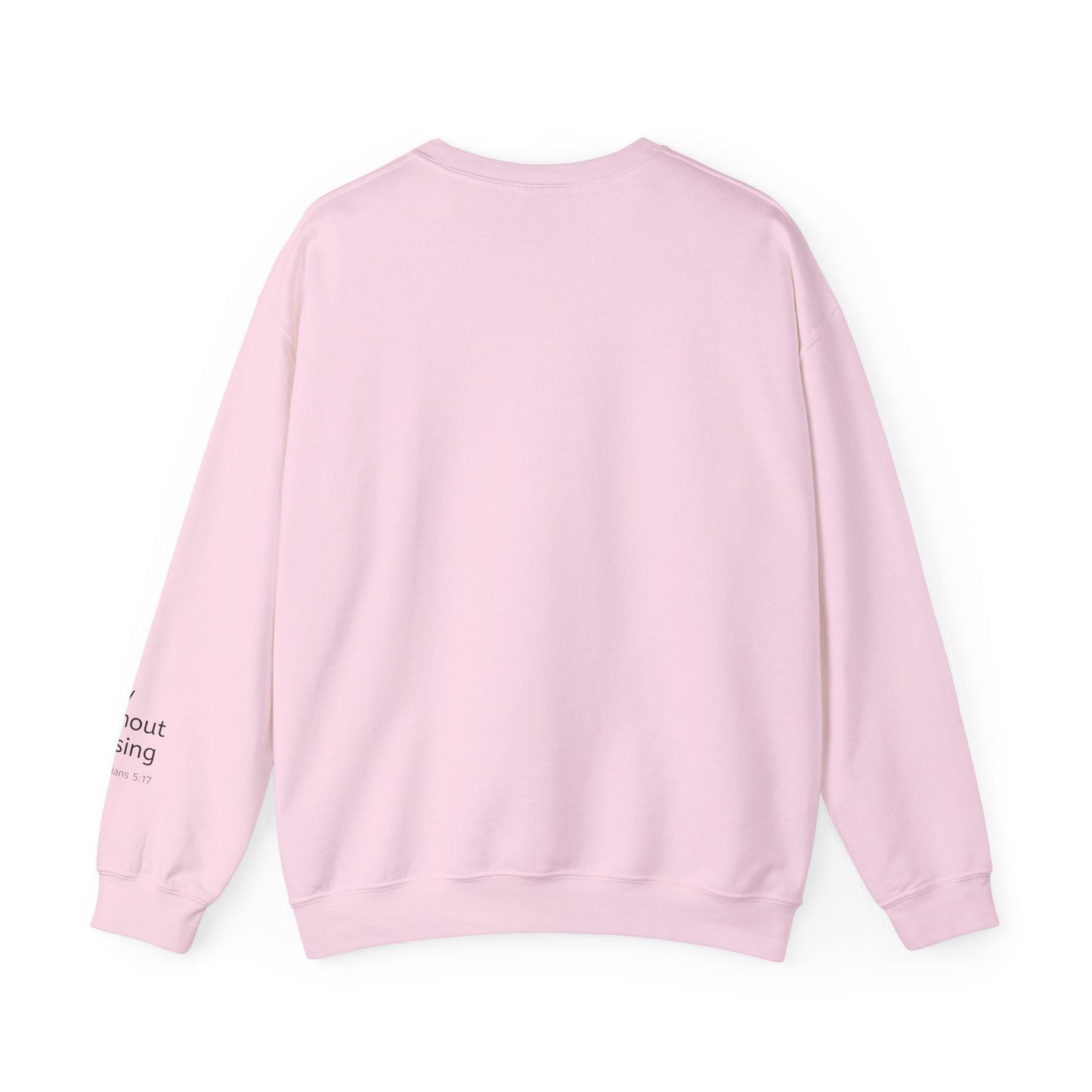 Pray More - worry less Crewneck Sweatshirt — Inspirational Christian Pullover