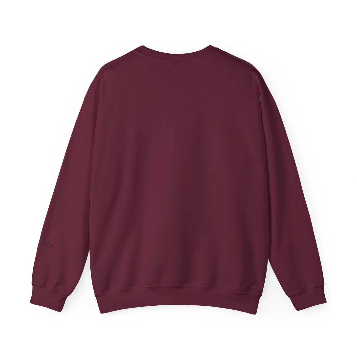Covered by Grace Crewneck Sweatshirt — Inspirational Christian Pullover